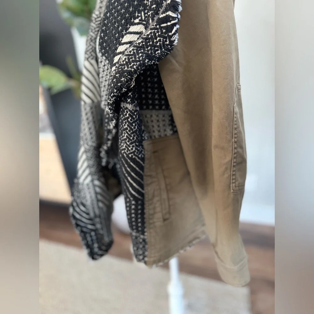 Large Anthropologie Hei Hei Patterned Jacket